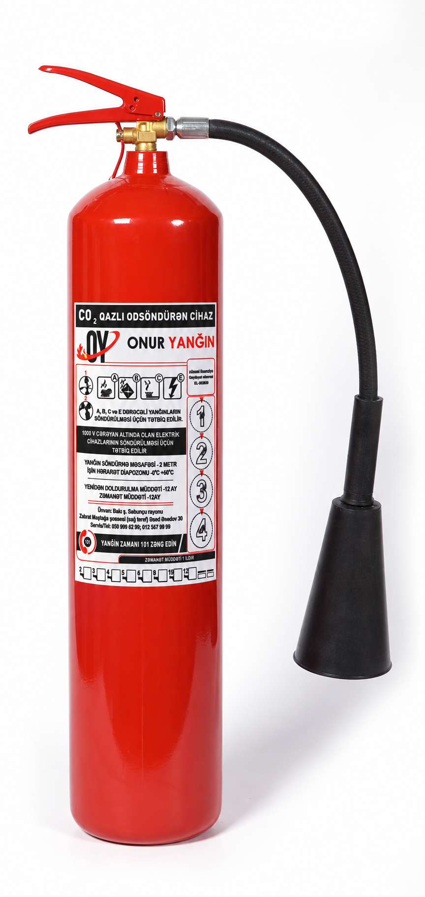 ONUR CO₂ yanğınsöndürən balon