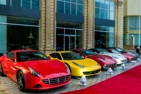 FERRARİ – AVTOLUX SERVİS MƏRKƏZİ layihəsinin fotosu — Onur Yangın MMC
